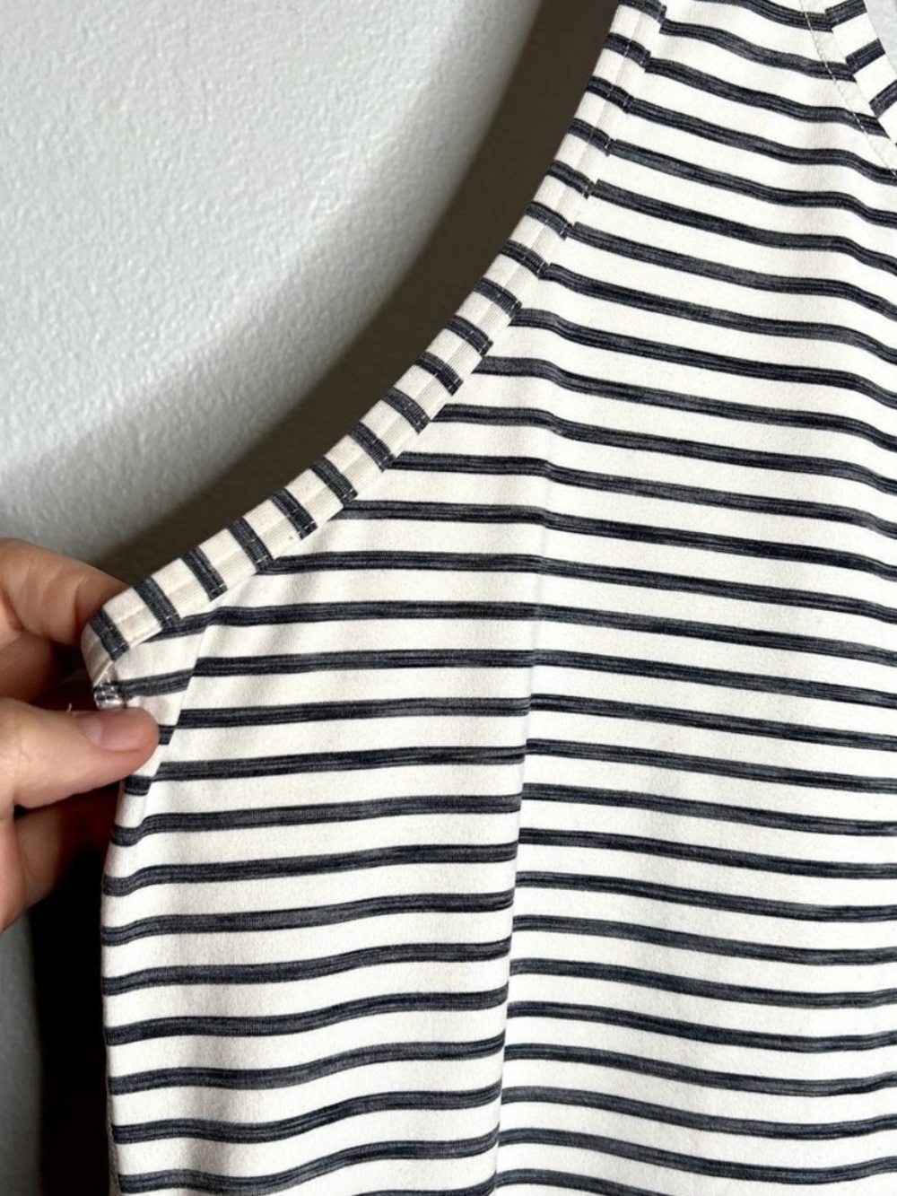 Athleta Racerback Striped Tank - Picture 3 of 5